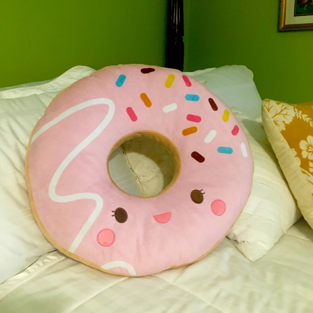 Giant Donut Pillow